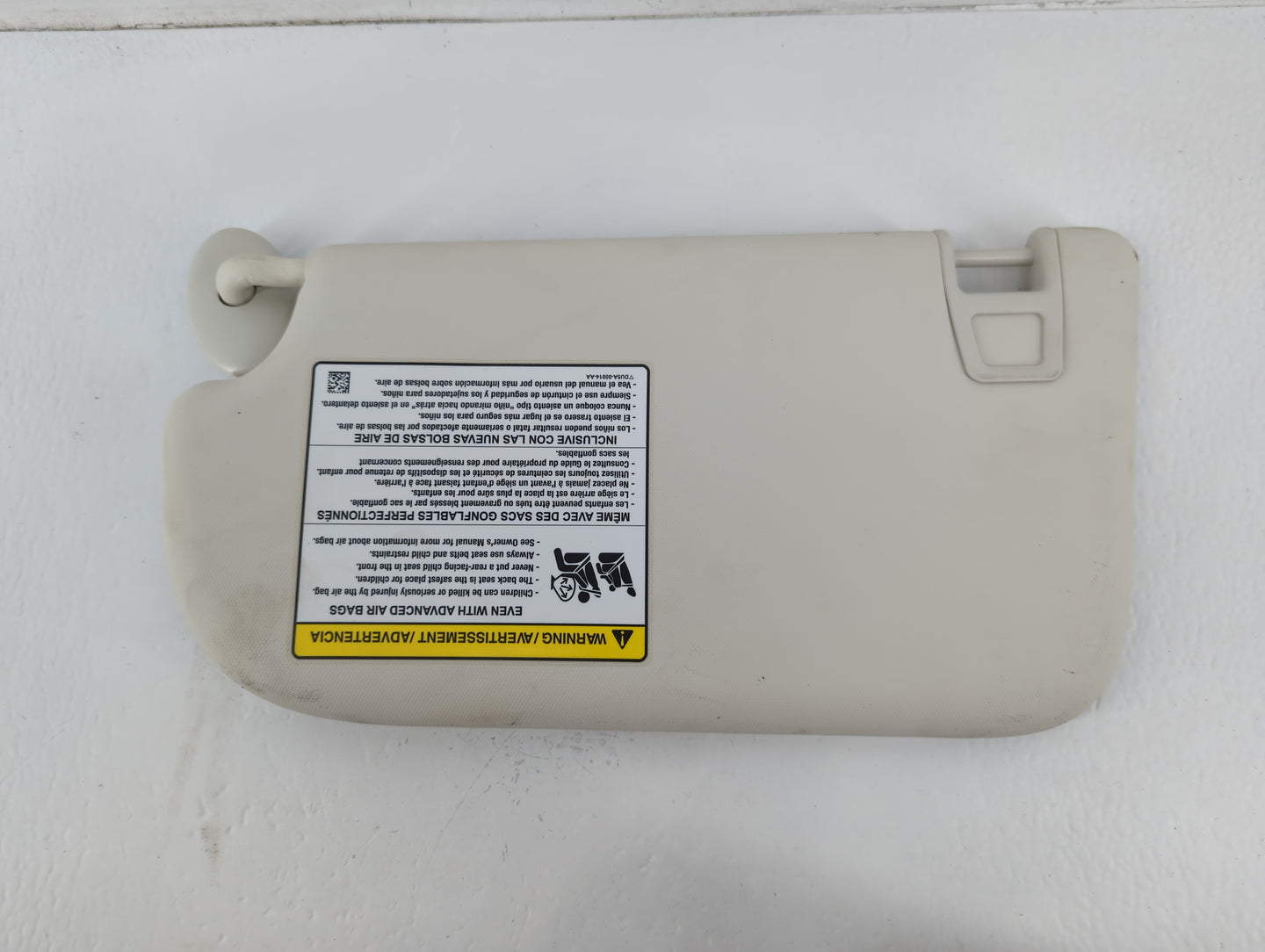 2013-2019 Ford Escape Sun Visor Shade Replacement Passenger Right Mirror Fits Fits 2013 2014 2015 2016 2017 2018 2019 OEM Us