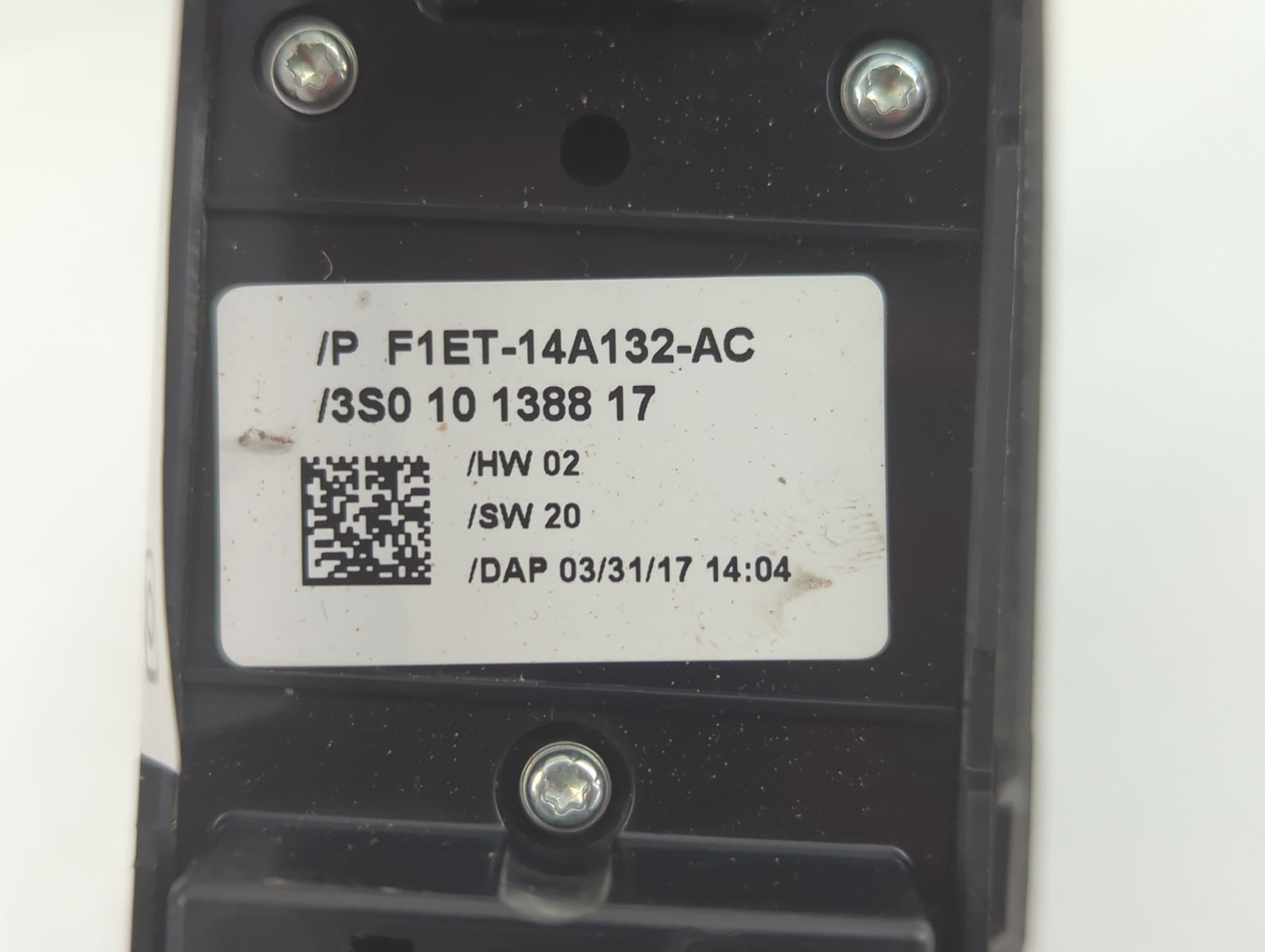 2013-2019 Ford Escape Master Power Window Switch Replacement Driver Side Left P/N:F1ET-14A132-AC Fits OEM Used Auto Parts - 