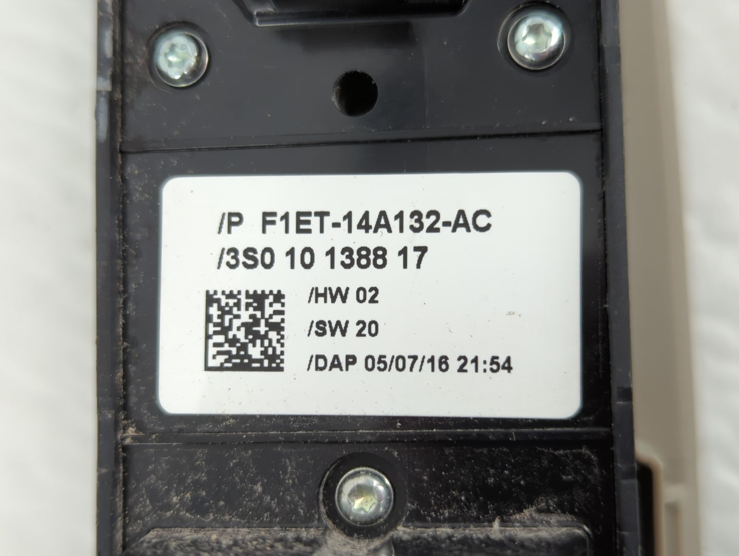 2013-2019 Ford Escape Master Power Window Switch Replacement Driver Side Left P/N:F1ET-14A132-AC Fits OEM Used Auto Parts - 