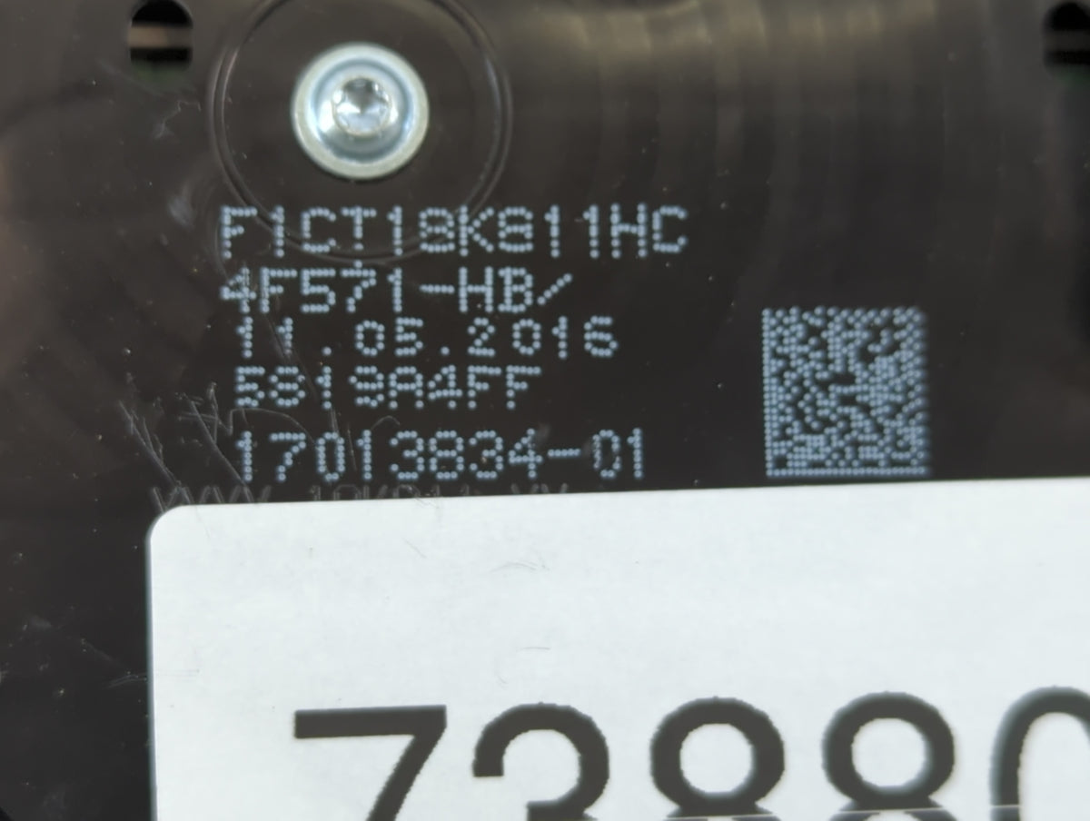 Ford Escape Am Fm Cd Player Radio Receiver 738801 - Oemusedautoparts1.com