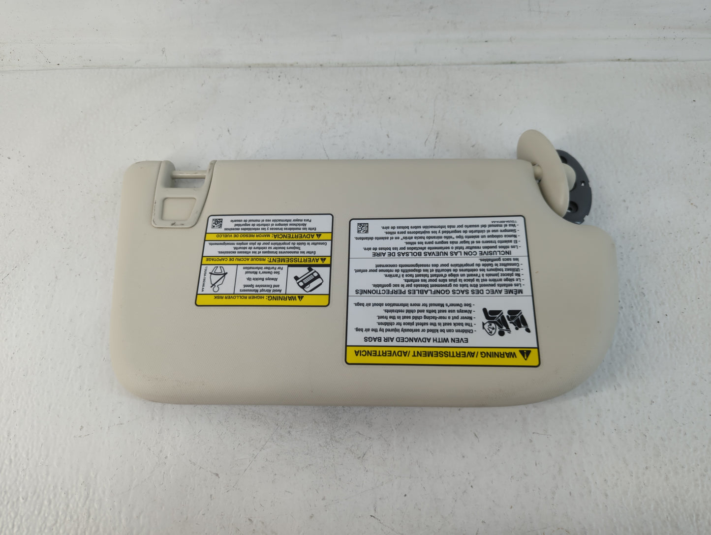 2013-2019 Ford Escape Sun Visor Shade Replacement Driver Left Mirror Fits Fits 2013 2014 2015 2016 2017 2018 2019 OEM Used A