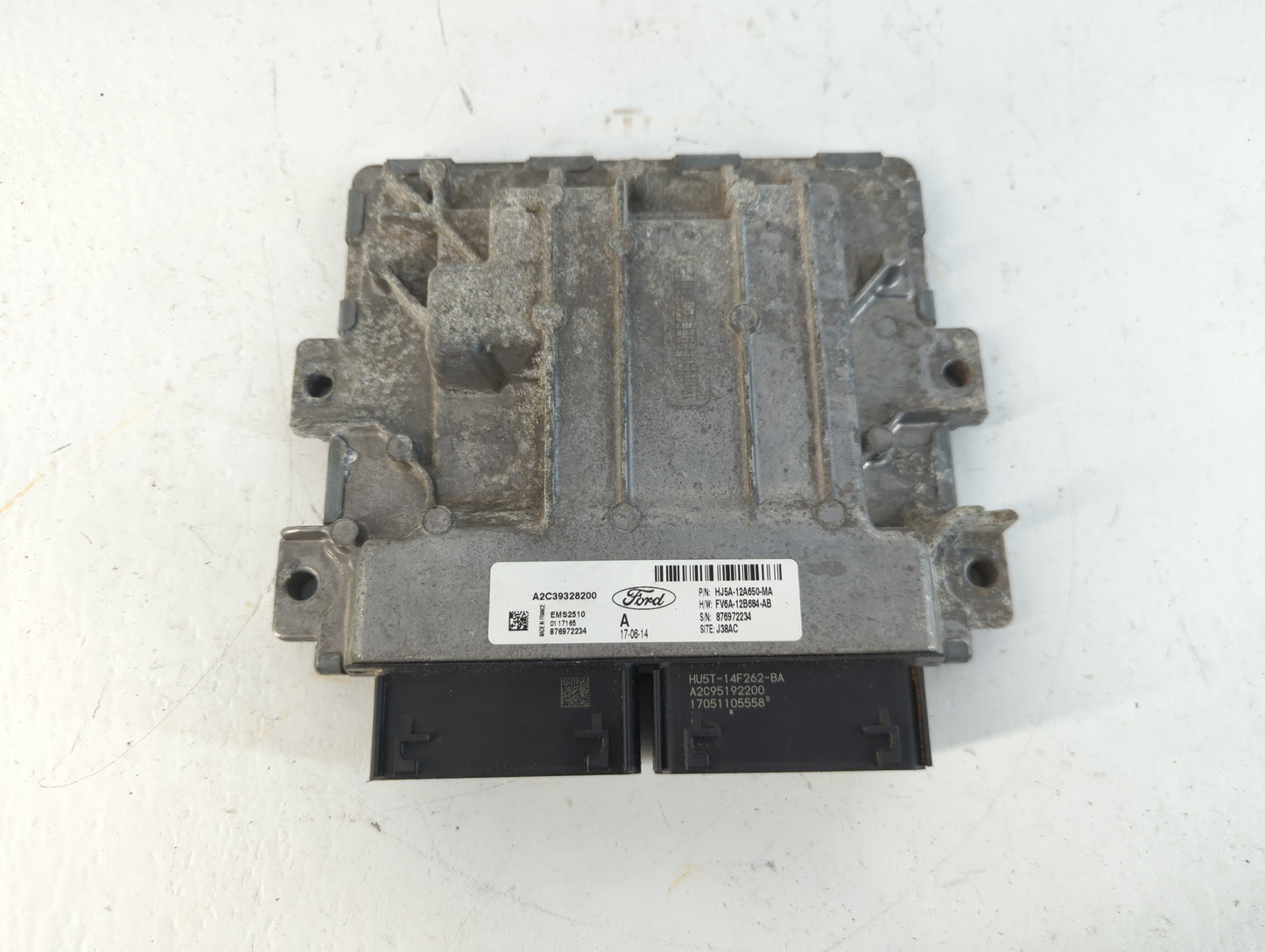 2017-2019 Ford Escape PCM Engine Control Computer ECU ECM PCU OEM P/N:FV6A-12B684-AB HU5T-14F262-BA Fits Fits 2017 2018 2019