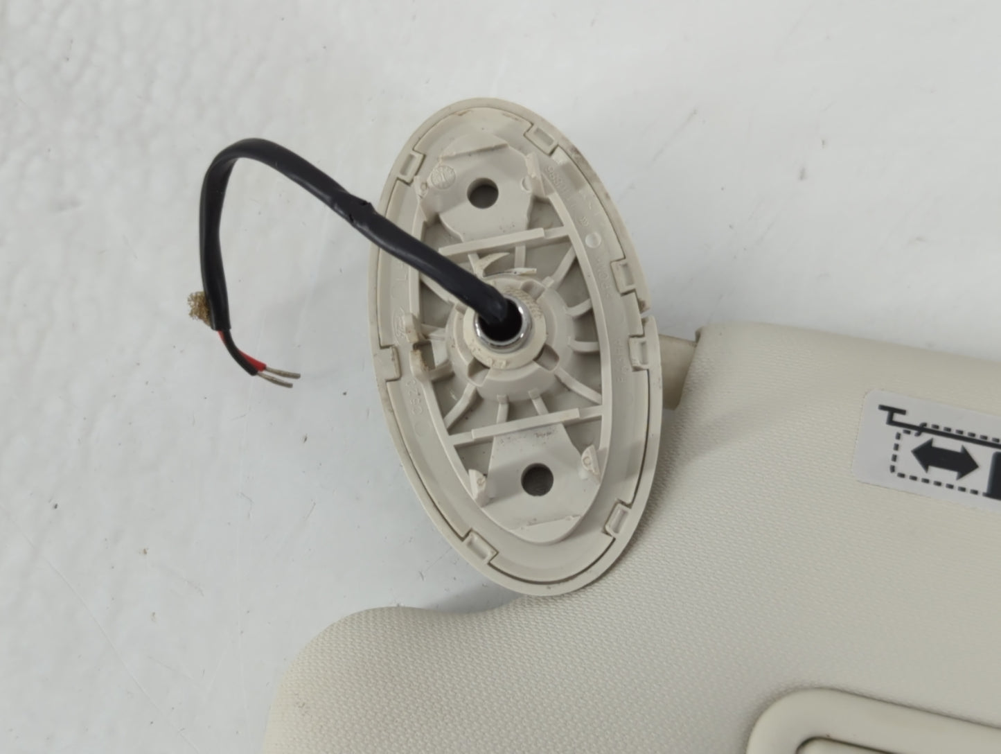 2013-2019 Ford Escape Sun Visor Shade Replacement Driver Left Mirror Fits Fits 2013 2014 2015 2016 2017 2018 2019 OEM Used A