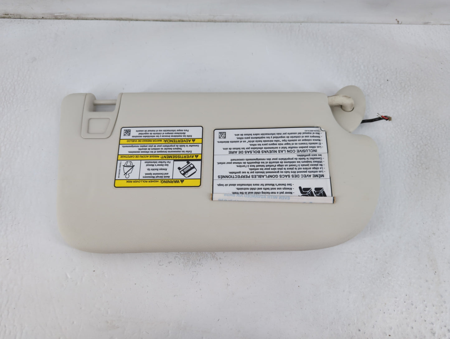 2013-2019 Ford Escape Sun Visor Shade Replacement Driver Left Mirror Fits Fits 2013 2014 2015 2016 2017 2018 2019 OEM Used A