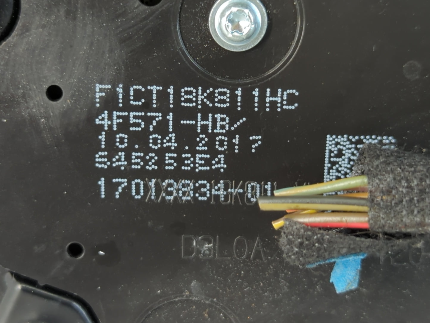 2017 Ford Escape Climate Control Module Temperature AC/Heater Replacement P/N:4F571-HB F1CT18K811HC Fits OEM Used Auto Parts