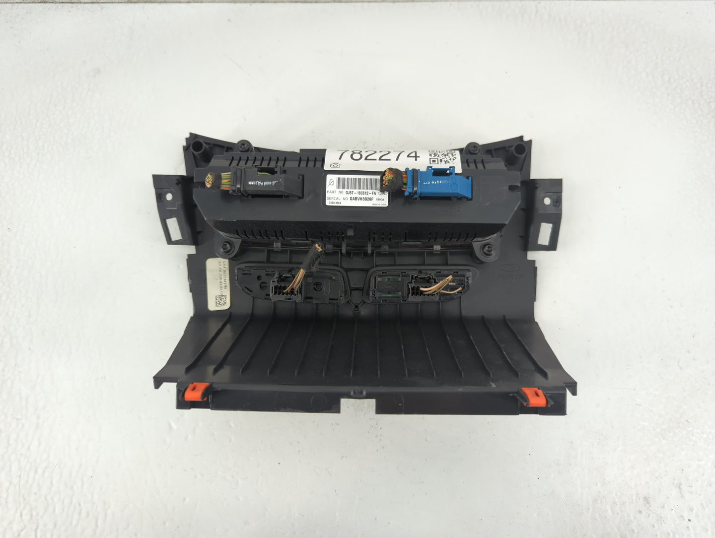 2017 Ford Escape Climate Control Module Temperature AC/Heater Replacement P/N:GJ5T-18C612-FA Fits OEM Used Auto Parts - Oemu