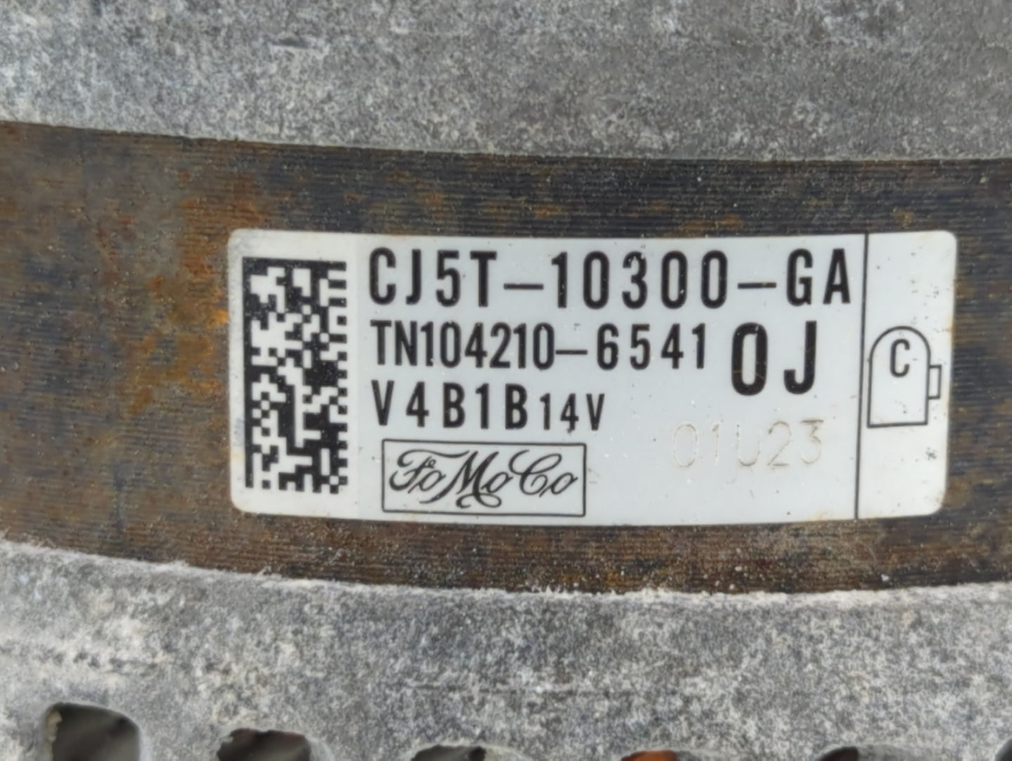 2013-2019 Ford Escape Alternator Replacement Generator Charging Assembly Engine OEM P/N:TN104210-6541 CJ5T-10300-GA Fits OEM