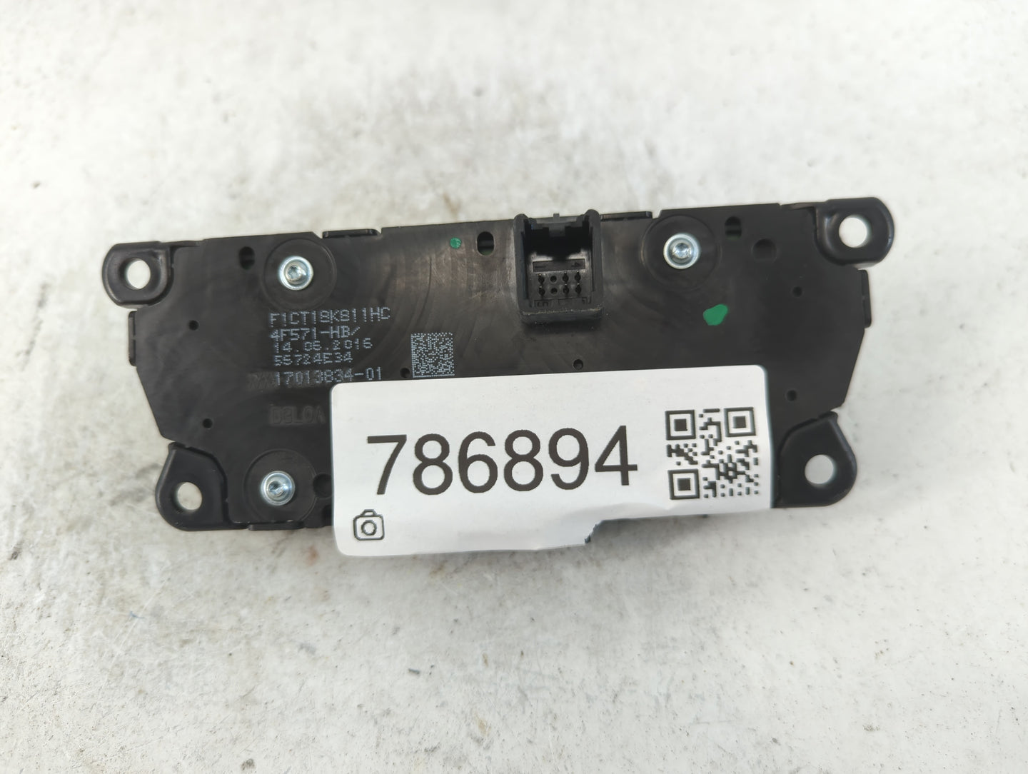 2017-2019 Ford Escape Radio AM FM Cd Player Receiver Replacement P/N:F1CT 18K811 HC Fits Fits 2015 2016 2017 2018 2019 OEM U
