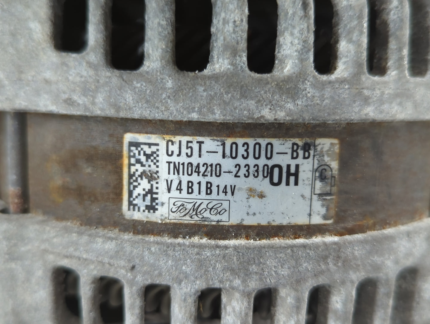 2013-2019 Ford Escape Alternator Replacement Generator Charging Assembly Engine OEM P/N:CJ5T-10300-GA Fits OEM Used Auto Par