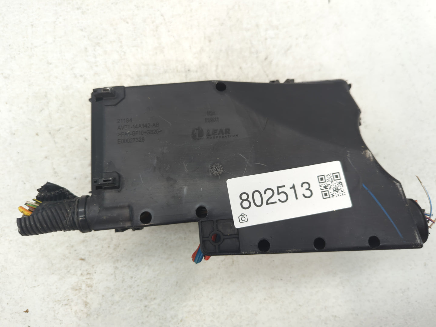 2017 Ford Escape Fusebox Fuse Box Panel Relay Module P/N:AV6T-14A142-AB E02345500, AV6T-14A067-AD Fits OEM Used Auto Parts -