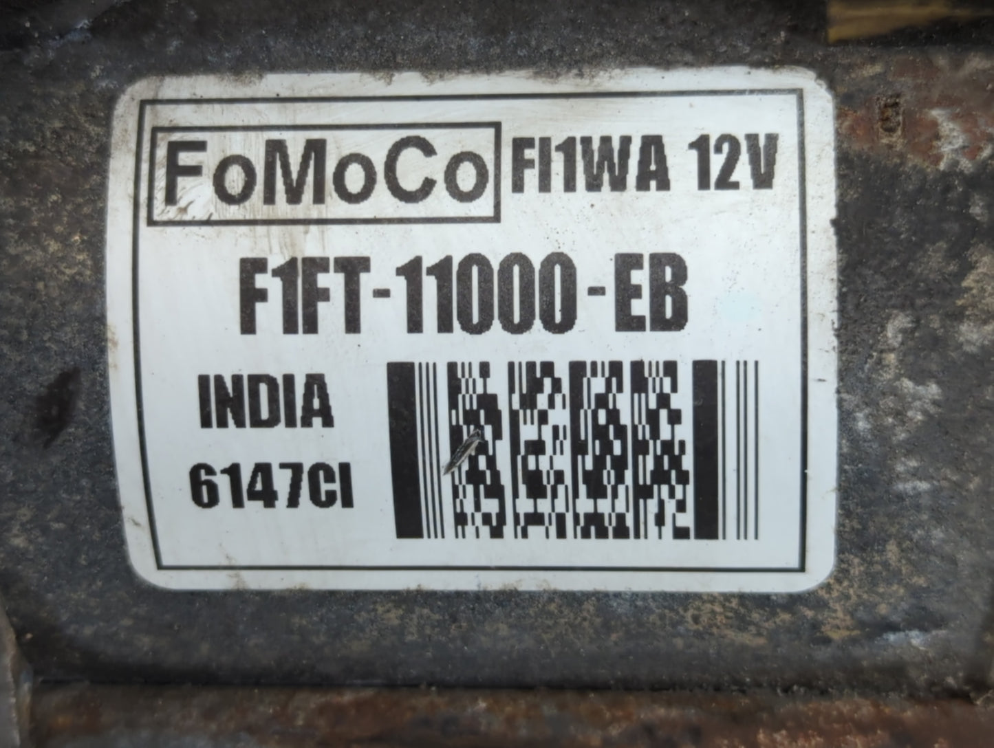 2017-2019 Ford Escape Car Starter Motor Solenoid OEM P/N:F1FT-11000-EB Fits Fits 2017 2018 2019 OEM Used Auto Parts - Oemuse