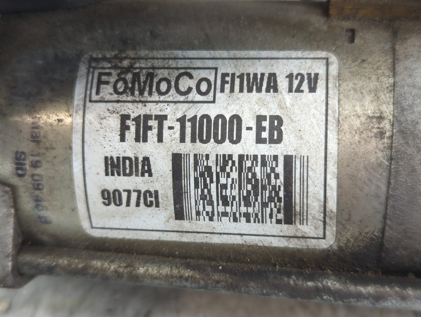 2017-2019 Ford Escape Car Starter Motor Solenoid OEM P/N:F1FT-11000-EB Fits Fits 2017 2018 2019 2020 2021 2022 OEM Used Auto