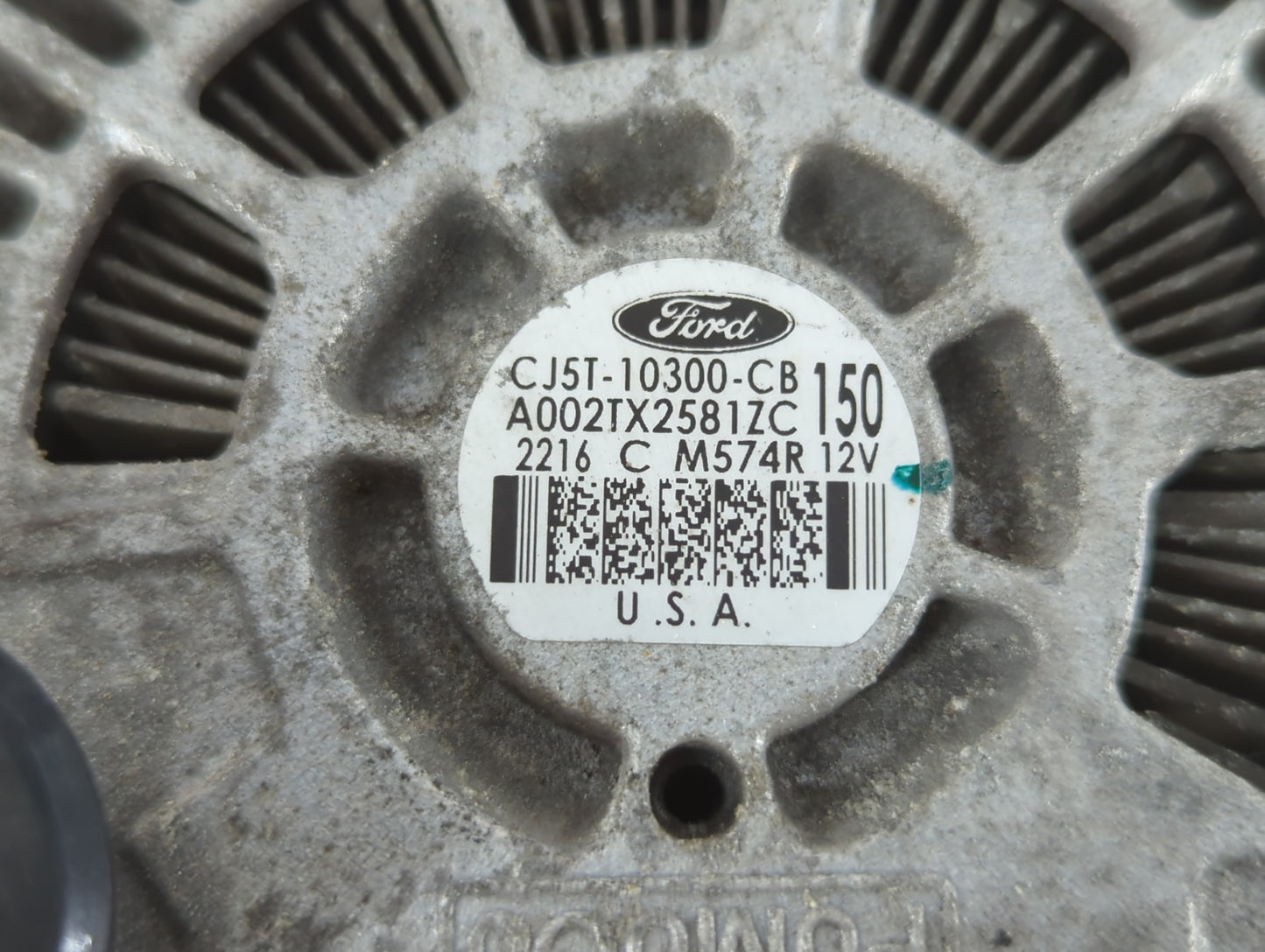 2013-2019 Ford Escape Alternator Replacement Generator Charging Assembly Engine OEM P/N:CJ5T-10300-CB Fits OEM Used Auto Par