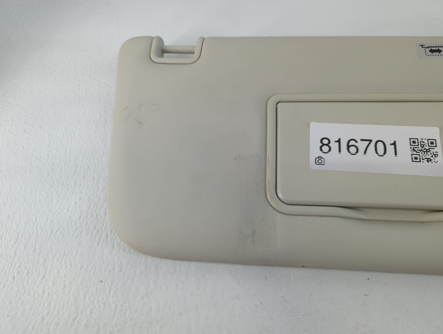 2013-2019 Ford Escape Sun Visor Shade Replacement Passenger Right Mirror Fits Fits 2013 2014 2015 2016 2017 2018 2019 OEM Us