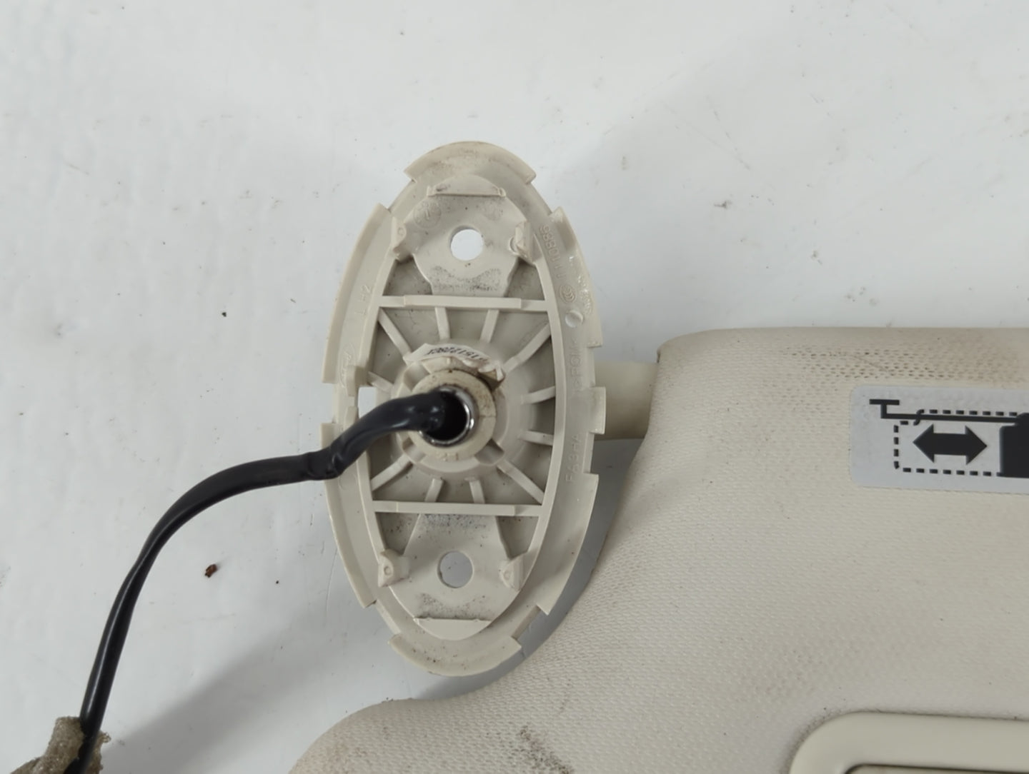 2013-2019 Ford Escape Sun Visor Shade Replacement Driver Left Mirror Fits Fits 2013 2014 2015 2016 2017 2018 2019 OEM Used A