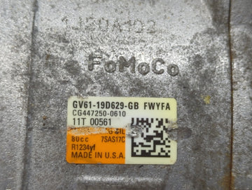 2017-2019 Ford Escape Air Conditioning A/c Ac Compressor Oem