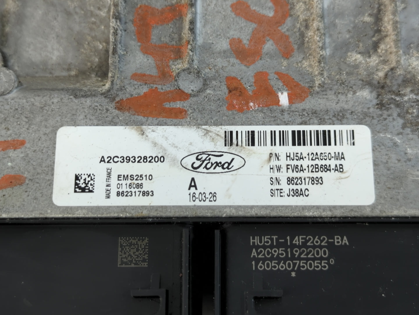 2017-2019 Ford Escape PCM Engine Control Computer ECU ECM PCU OEM P/N:HJ5A-12A650-MA A2C39328200 Fits Fits 2017 2018 2019 OE