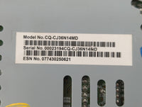 2017-2019 Ford Escape Radio AM FM Cd Player Receiver Replacement P/N:CQ-CJ36N14MD Fits Fits 2017 2018 2019 OEM Used Auto Par