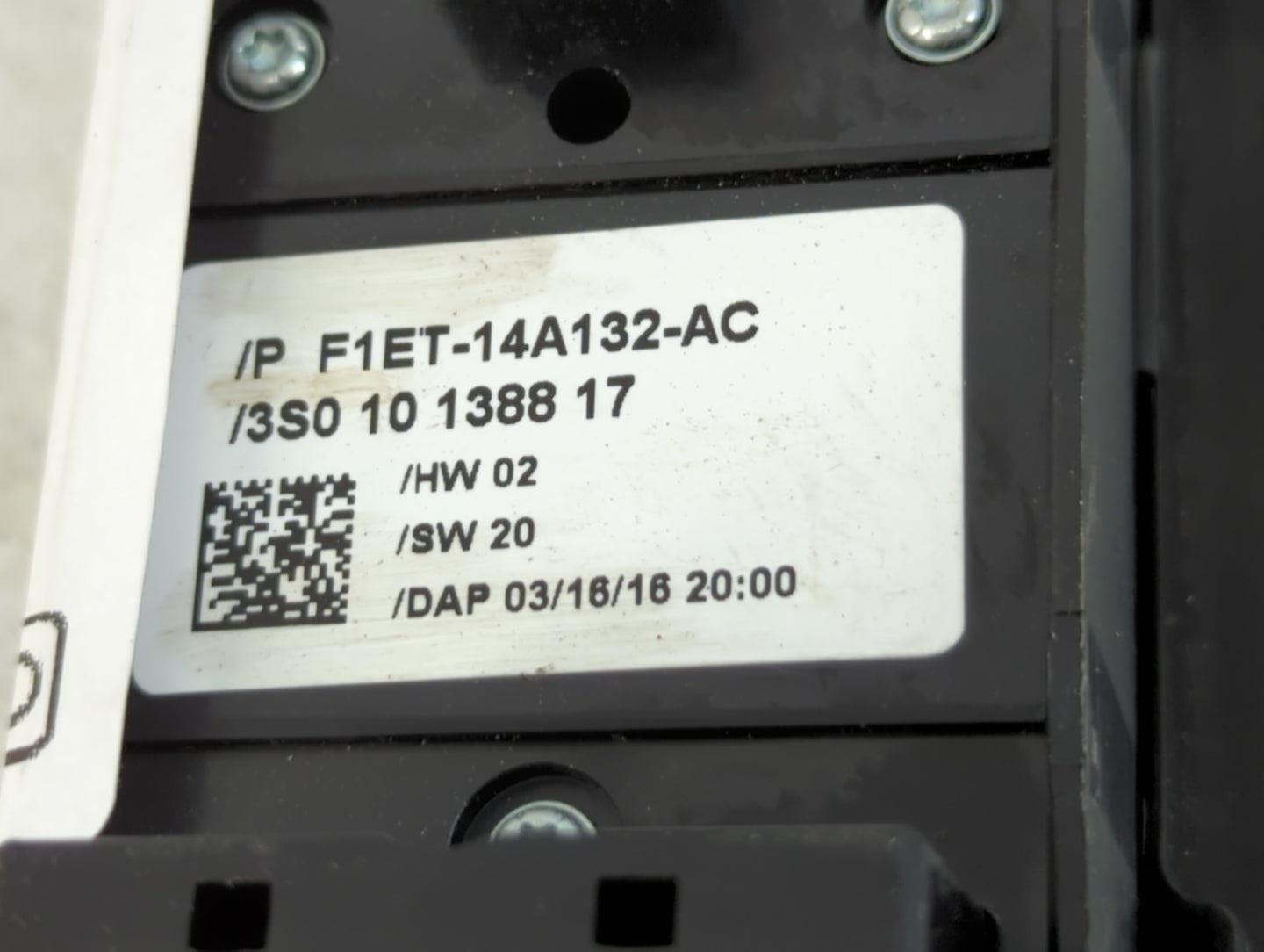 2013-2019 Ford Escape Master Power Window Switch Replacement Driver Side Left P/N:F1ET-14A132-AC Fits OEM Used Auto Parts - 