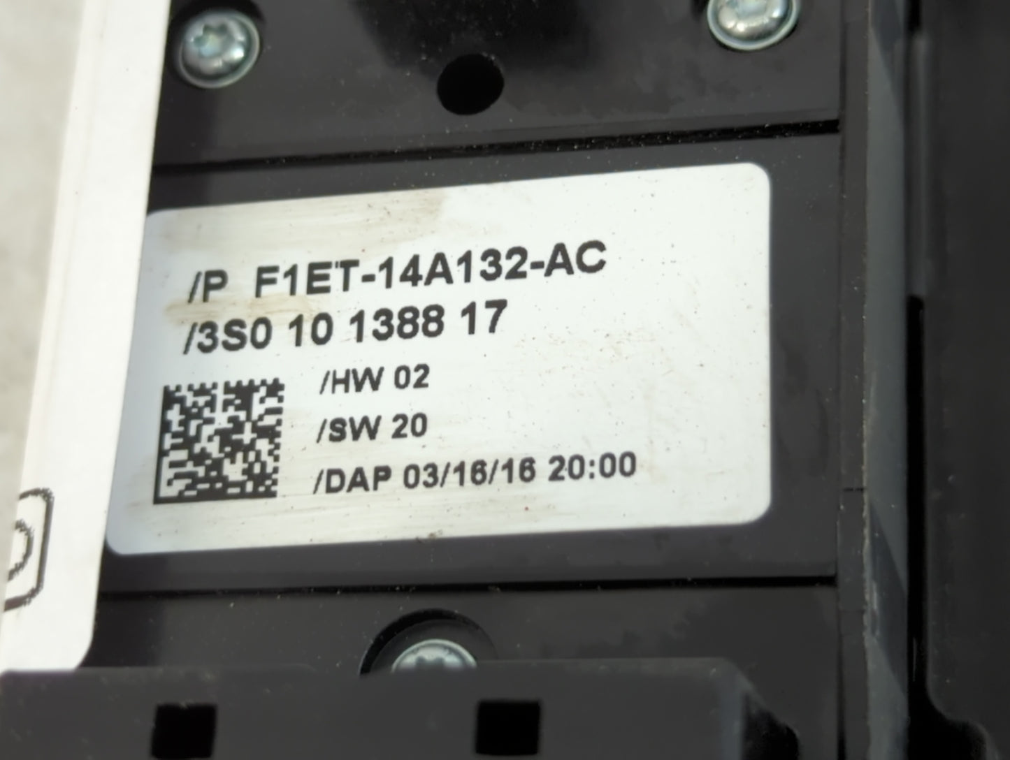 2013-2019 Ford Escape Master Power Window Switch Replacement Driver Side Left P/N:F1ET-14A132-AC Fits OEM Used Auto Parts - 