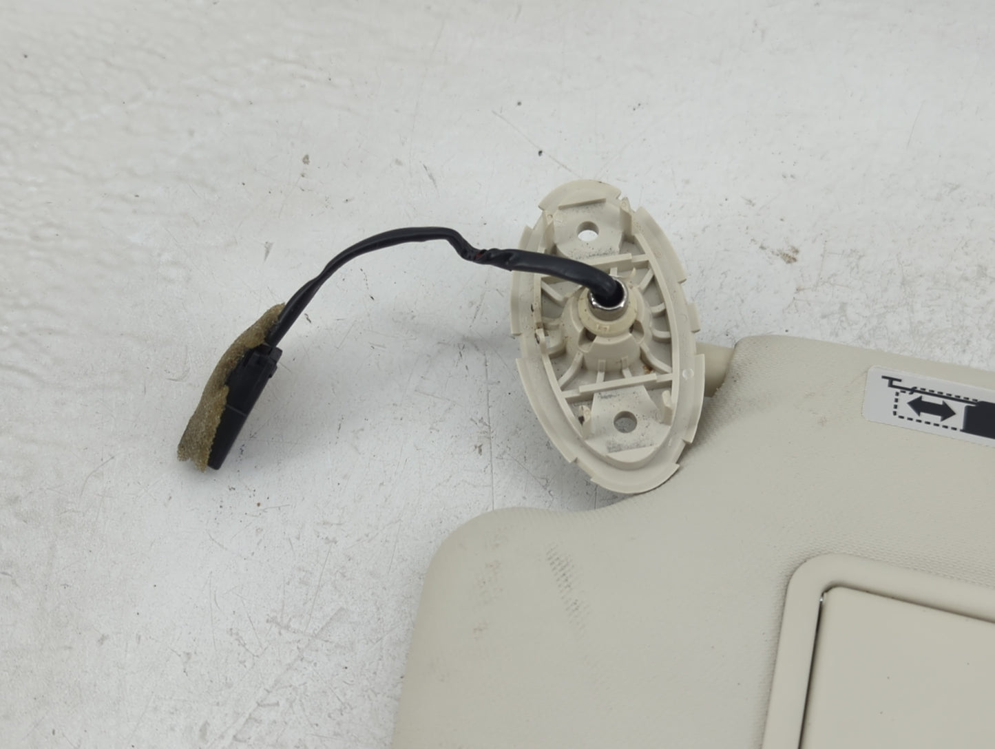 2013-2019 Ford Escape Sun Visor Shade Replacement Driver Left Mirror Fits Fits 2013 2014 2015 2016 2017 2018 2019 OEM Used A