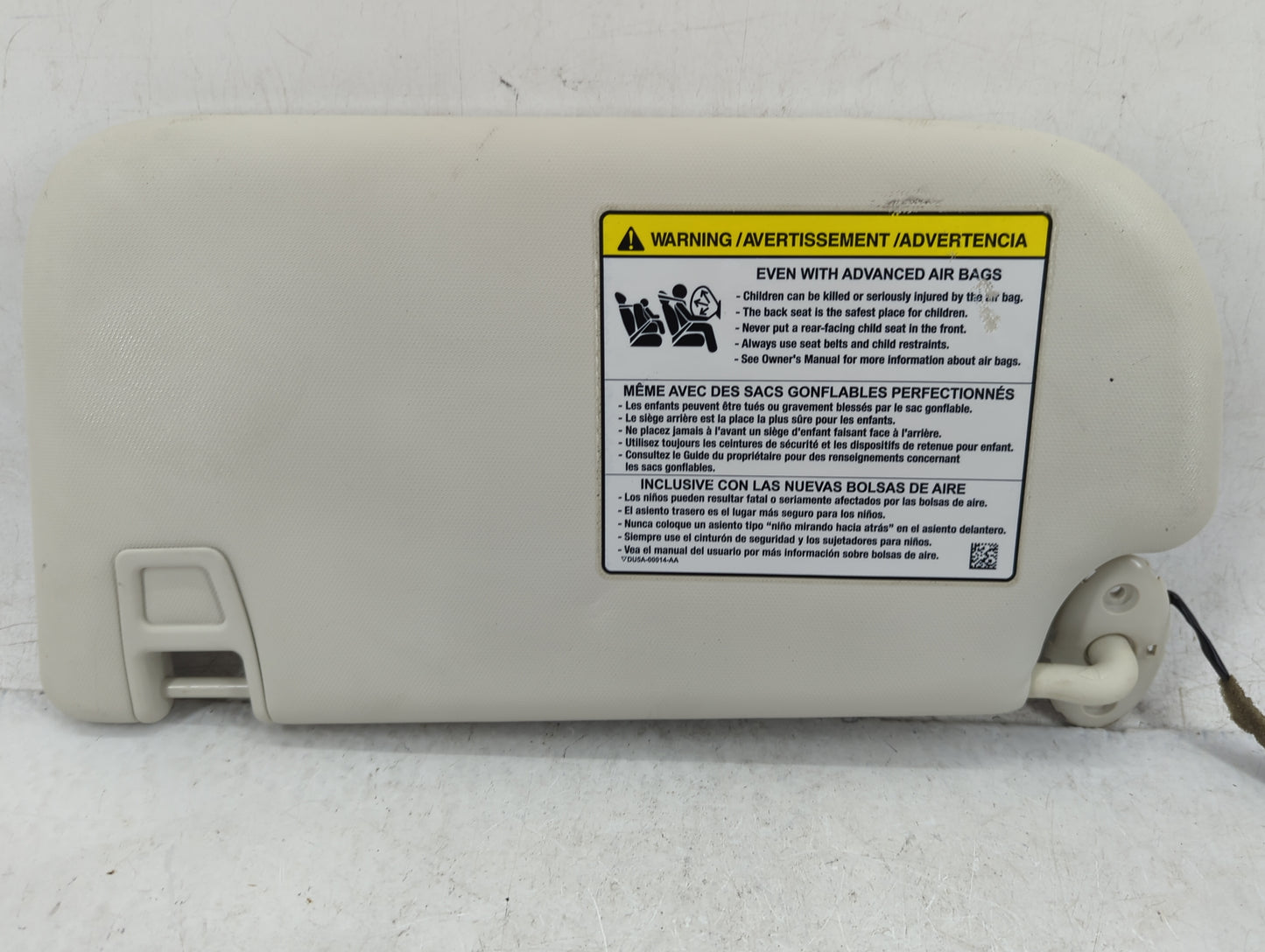 2013-2019 Ford Escape Sun Visor Shade Replacement Passenger Right Mirror Fits Fits 2013 2014 2015 2016 2017 2018 2019 OEM Us