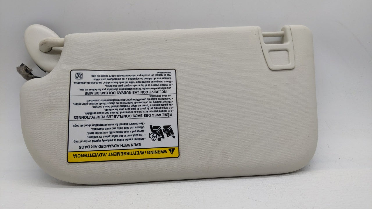 2017 Ford Escape Sun Visor Shade Replacement Passenger Right Mirror Fits Fits 2013 2014 2015 2016 2018 2019 OEM Used Auto Pa