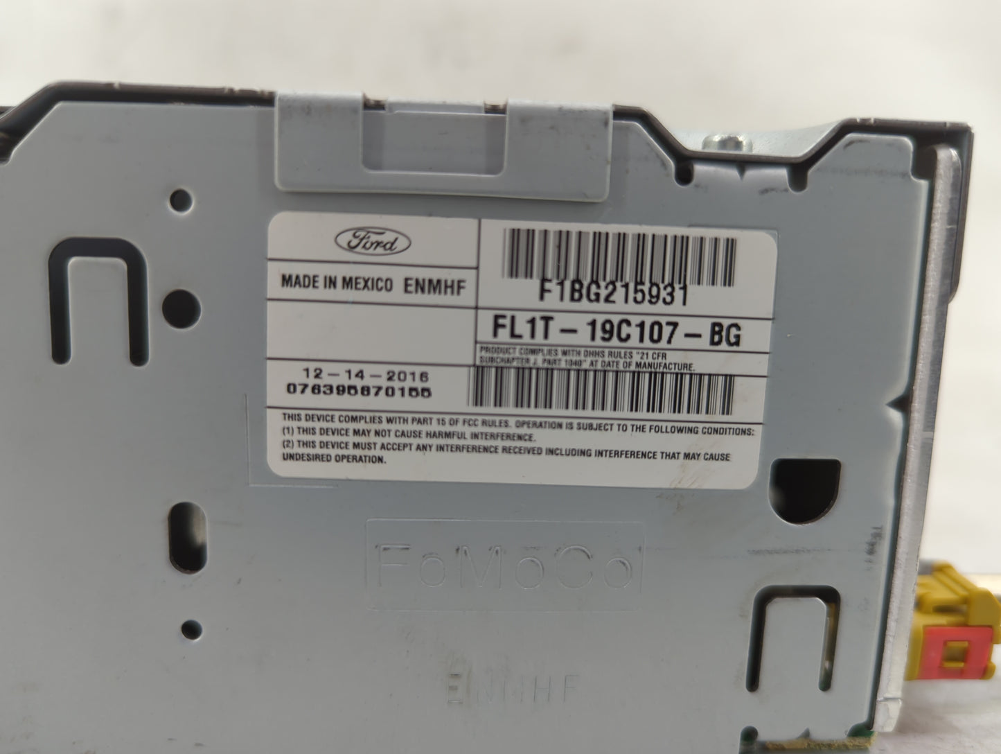 2015-2017 Ford Expedition Radio AM FM Cd Player Receiver Replacement Fits Fits 2015 2016 2017 OEM Used Auto Parts - Oemuseda