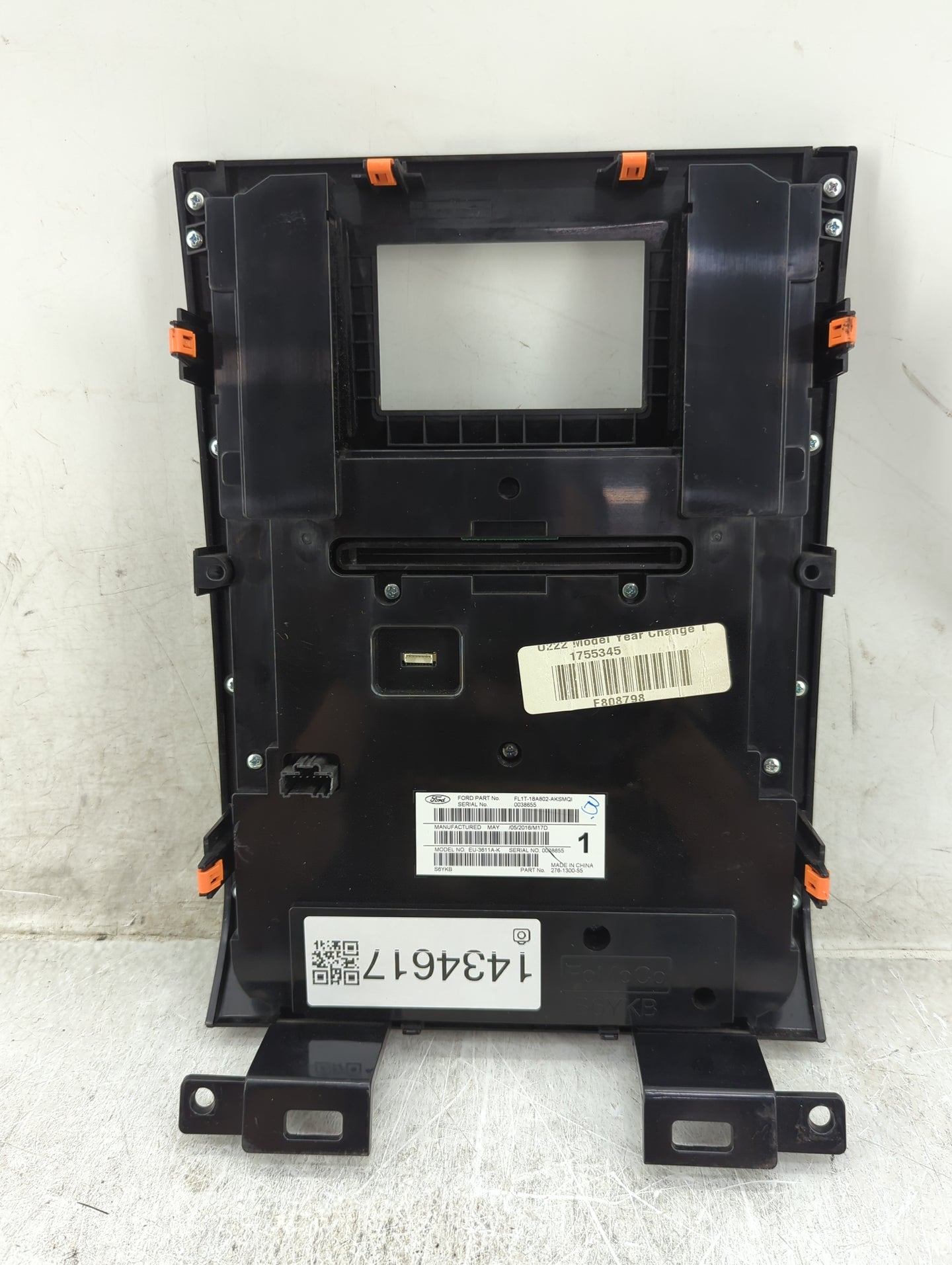 2017 Ford Expedition Radio Control Panel Black - Oemusedautoparts1.com
