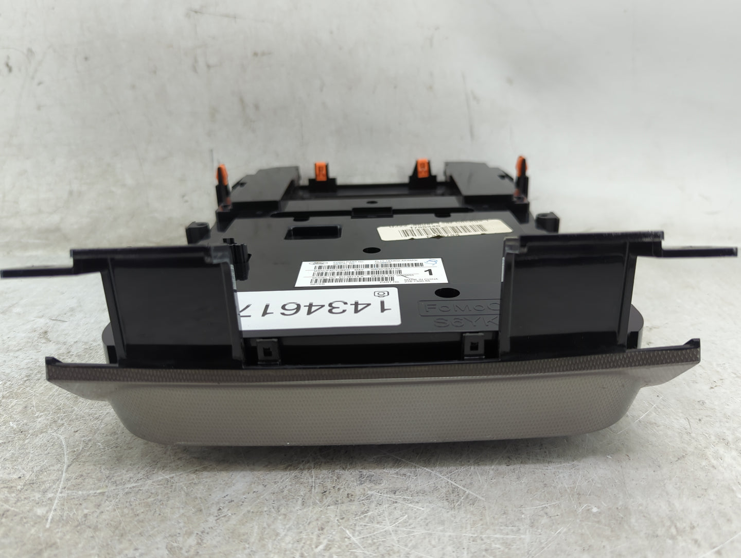 2017 Ford Expedition Radio Control Panel Black - Oemusedautoparts1.com