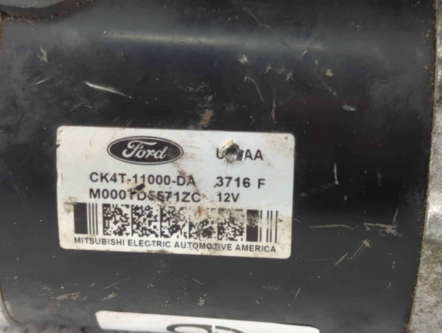 2017 Ford Expedition Car Starter Motor Solenoid OEM P/N:CK4T-11000-DA Fits Fits 2015 2016 2018 2019 2020 OEM Used Auto Parts