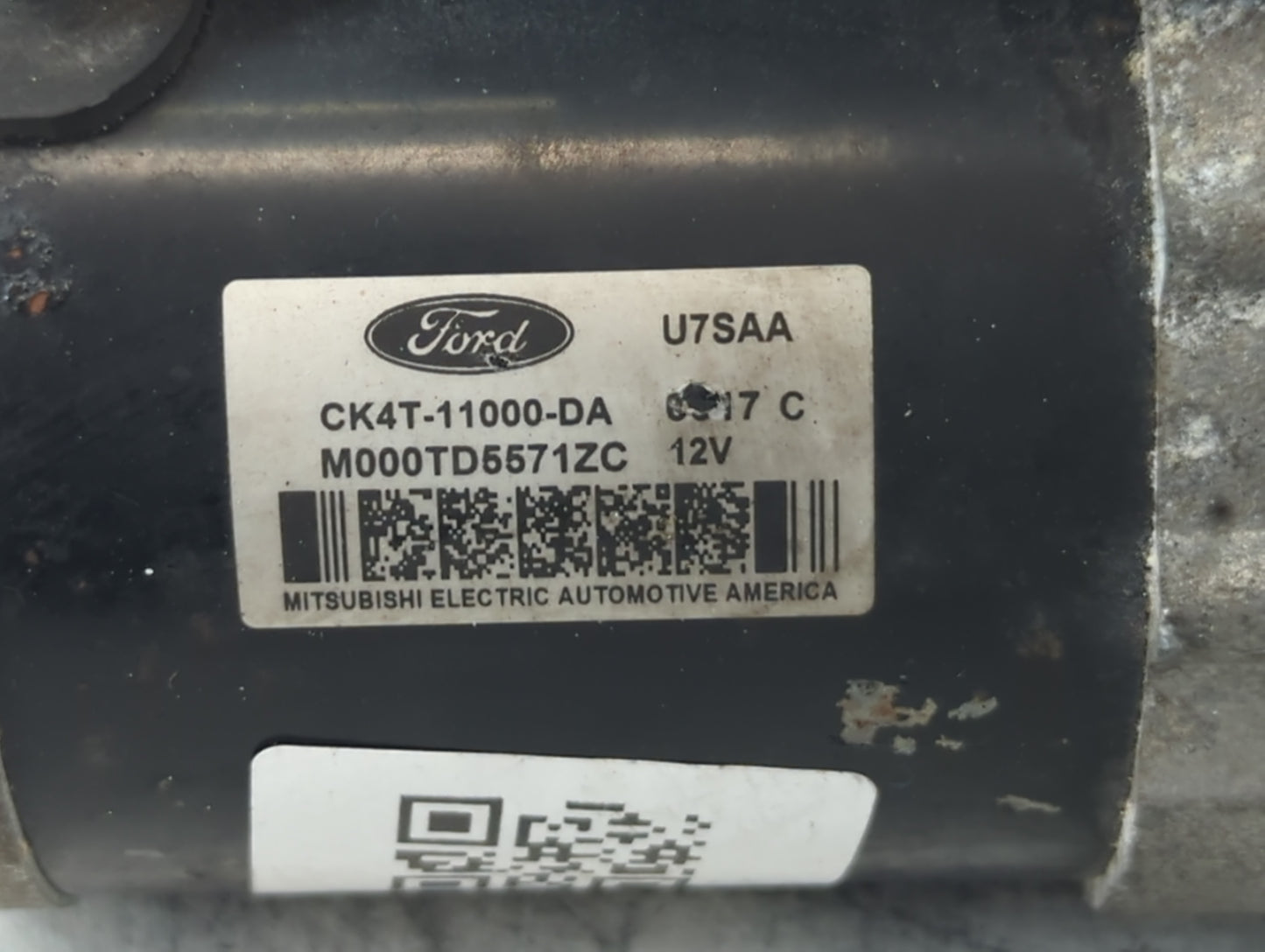 2017 Ford Expedition Car Starter Motor Solenoid OEM P/N:M000TD5571ZC CK4T-11000-DA Fits Fits 2015 2016 2018 2019 2020 OEM Us