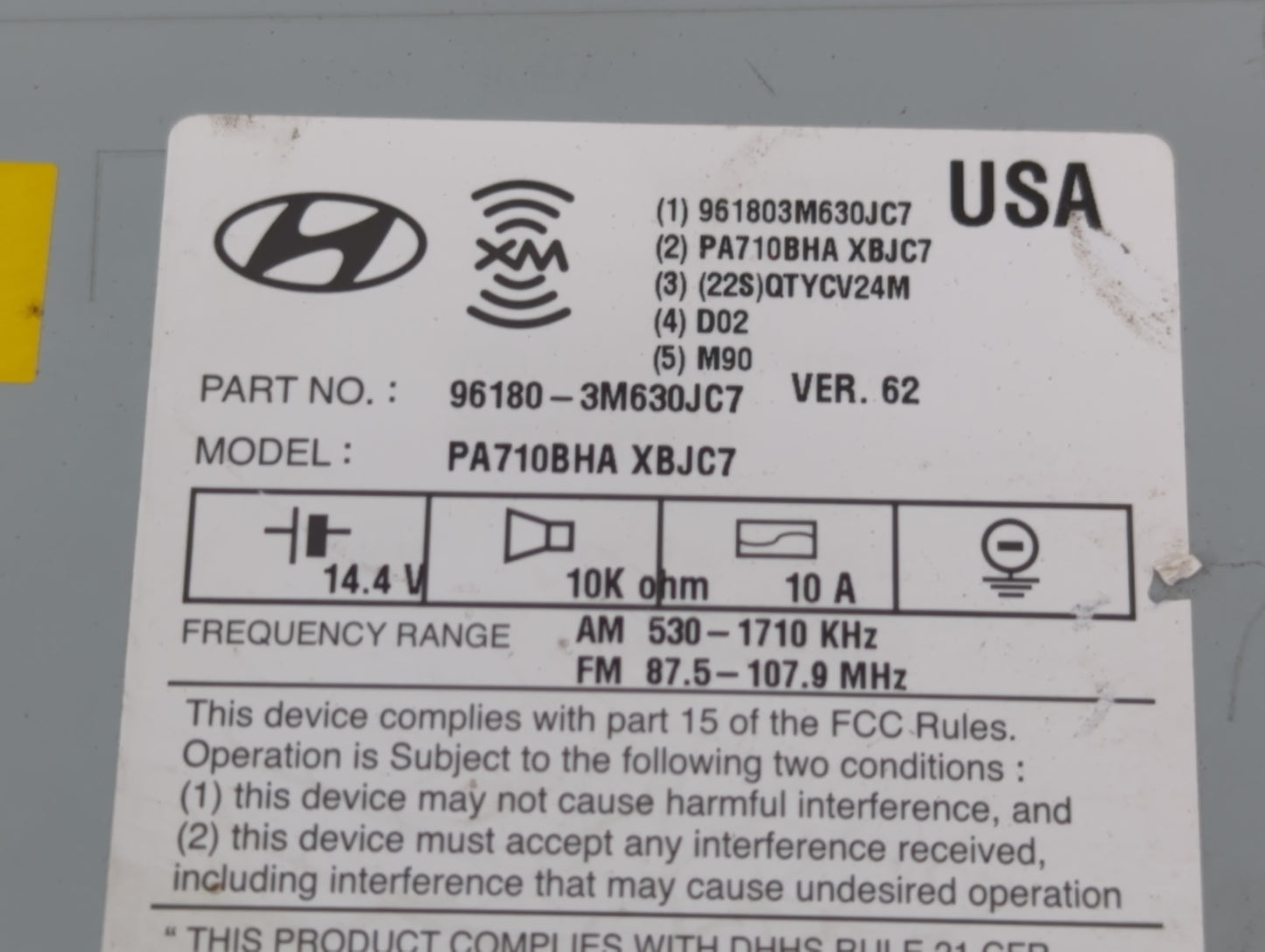 2017 Ford Expedition Am Fm Cd Player Radio Receiver - Oemusedautoparts1.com