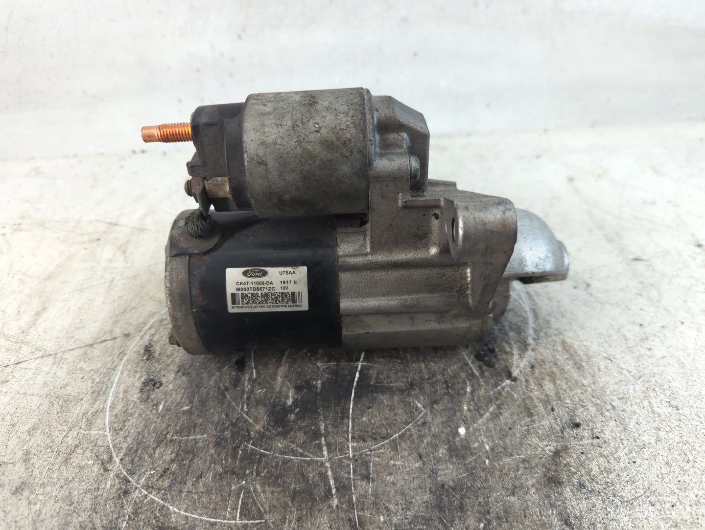 2017 Ford Expedition Car Starter Motor Solenoid OEM P/N:M000TD5571ZC CK4T-11000-DA Fits Fits 2015 2016 2018 2019 2020 OEM Us