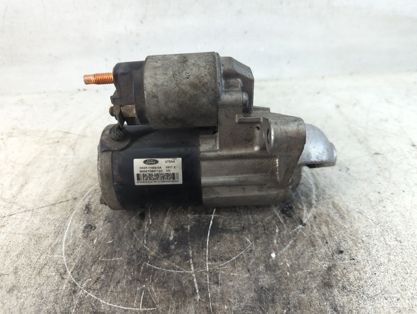 2017 Ford Expedition Car Starter Motor Solenoid OEM P/N:M000TD5571ZC CK4T-11000-DA Fits Fits 2015 2016 2018 2019 2020 OEM Us