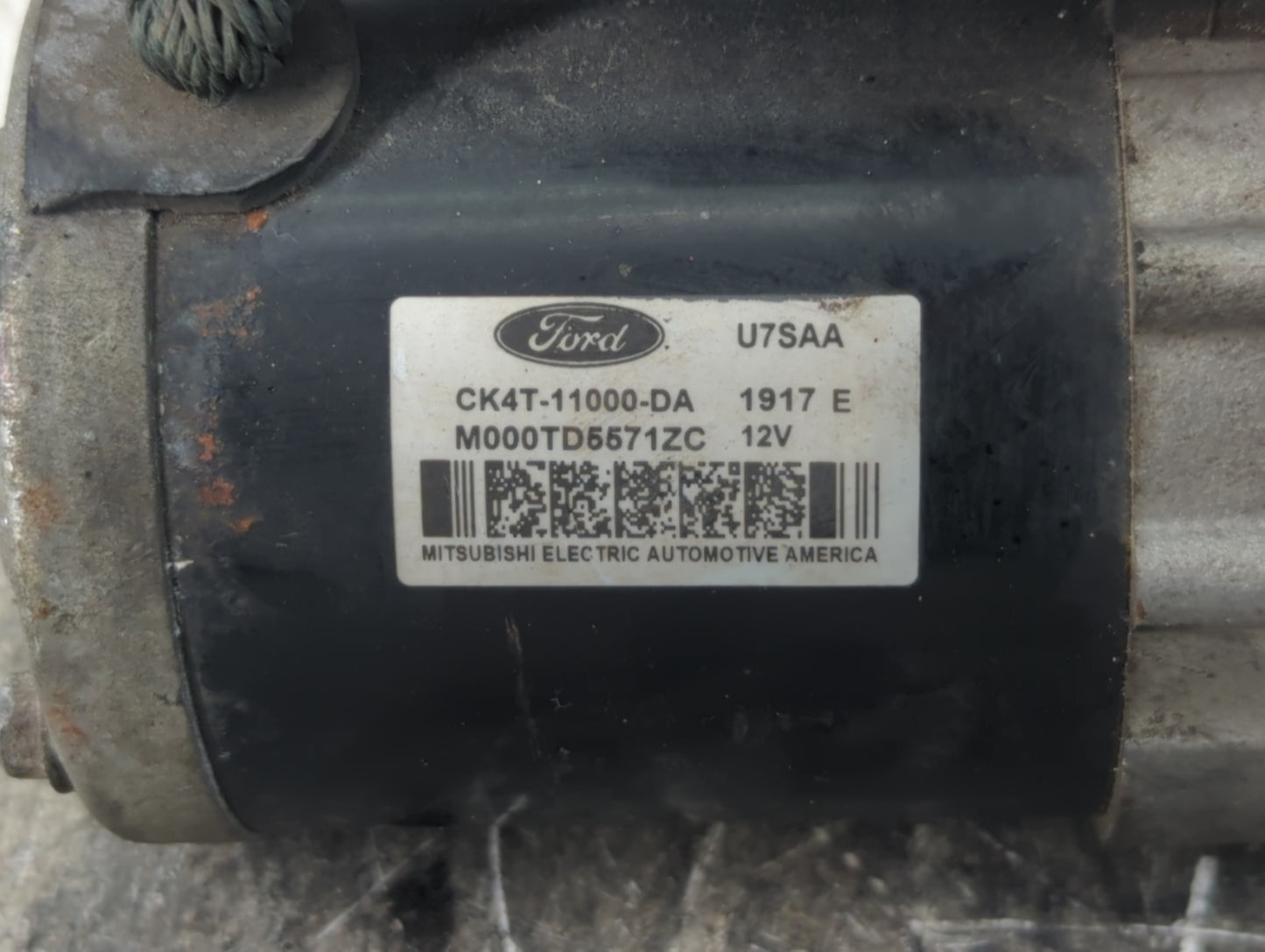 2017 Ford Expedition Car Starter Motor Solenoid OEM P/N:M000TD5571ZC CK4T-11000-DA Fits Fits 2015 2016 2018 2019 2020 OEM Us