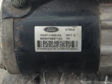 2017 Ford Expedition Car Starter Motor Solenoid OEM P/N:M000TD5571ZC CK4T-11000-DA Fits Fits 2015 2016 2018 2019 2020 OEM Used Auto Parts