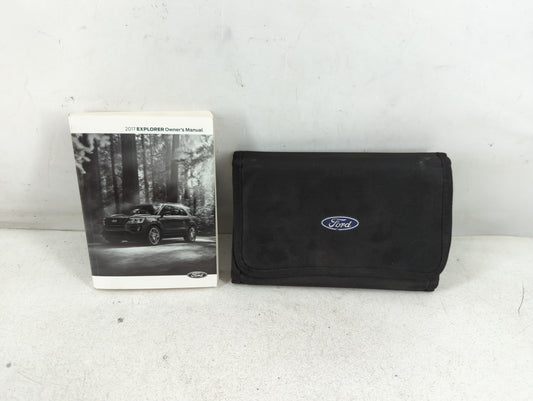 2017 Ford Explorer Owners Manual Book Guide P/N:HL2J 19A321 AA OEM Used Auto Parts - Oemusedautoparts1.com