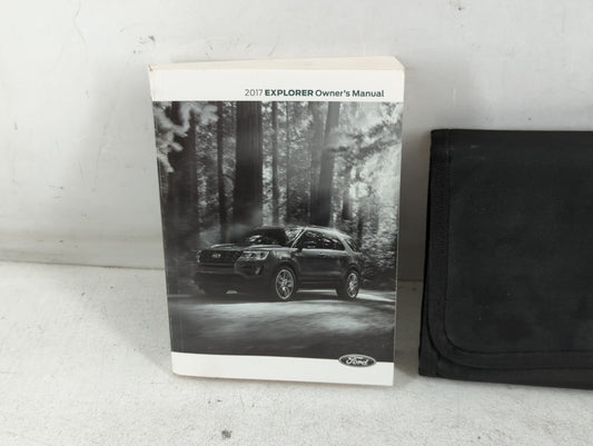 2017 Ford Explorer Owners Manual Book Guide P/N:HL2J 19A321 AA OEM Used Auto Parts