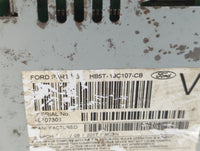 2017 Ford Explorer Radio AM FM Cd Player Receiver Replacement P/N:HB5T-19C107-CB Fits OEM Used Auto Parts - Oemusedautoparts