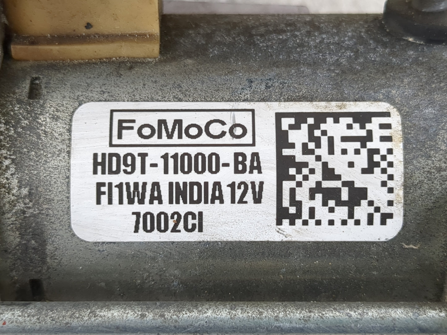 2011-2019 Ford Explorer Car Starter Motor Solenoid OEM P/N:HG9T-11000-BA Fits OEM Used Auto Parts - Oemusedautoparts1.com