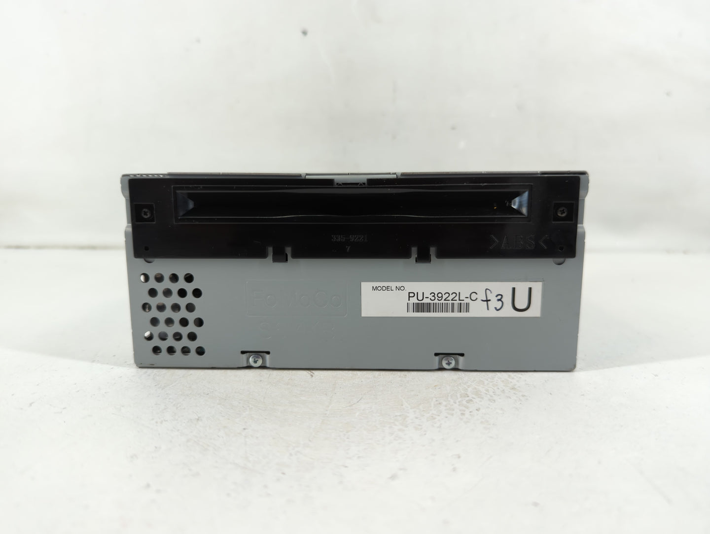 2016-2017 Ford Explorer Radio AM FM Cd Player Receiver Replacement P/N:HB5T-19C107-BA Fits Fits 2016 2017 OEM Used Auto Part