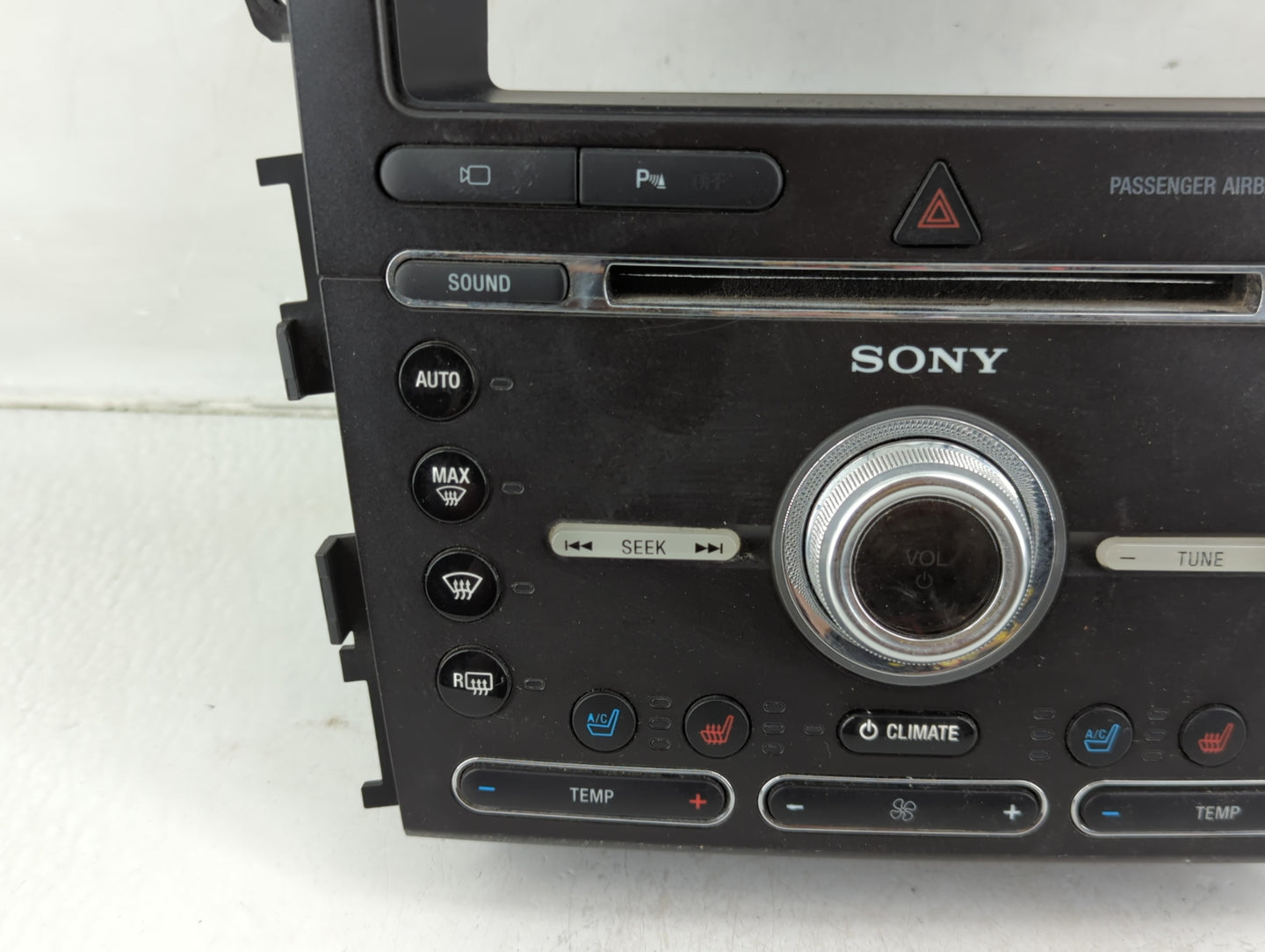 2017 Ford Explorer Radio AM FM Cd Player Receiver Replacement P/N:HB5T-18A802-HA Fits OEM Used Auto Parts - Oemusedautoparts