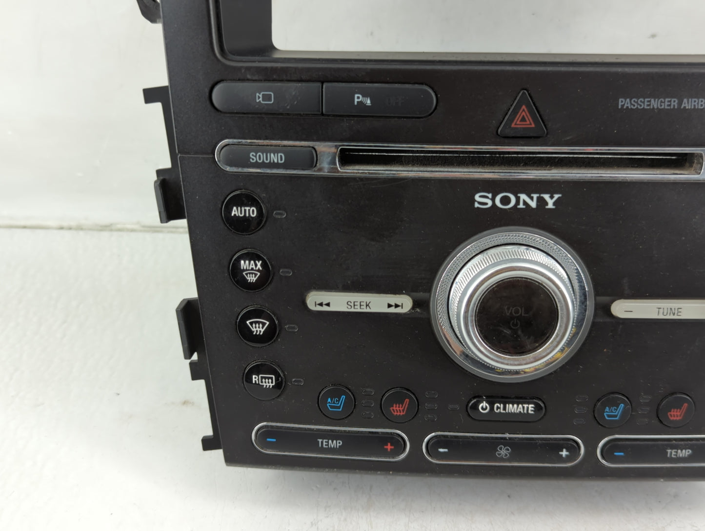 2017 Ford Explorer Radio AM FM Cd Player Receiver Replacement P/N:HB5T-18A802-HA Fits OEM Used Auto Parts - Oemusedautoparts
