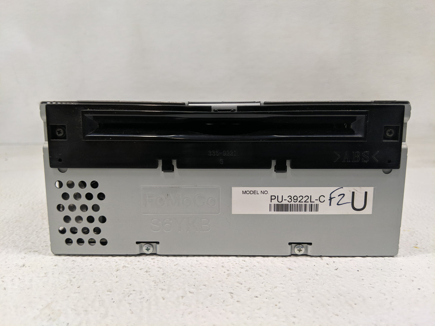 2017 Ford Explorer Radio AM FM Cd Player Receiver Replacement P/N:HB5T-19C107-BA Fits OEM Used Auto Parts - Oemusedautoparts