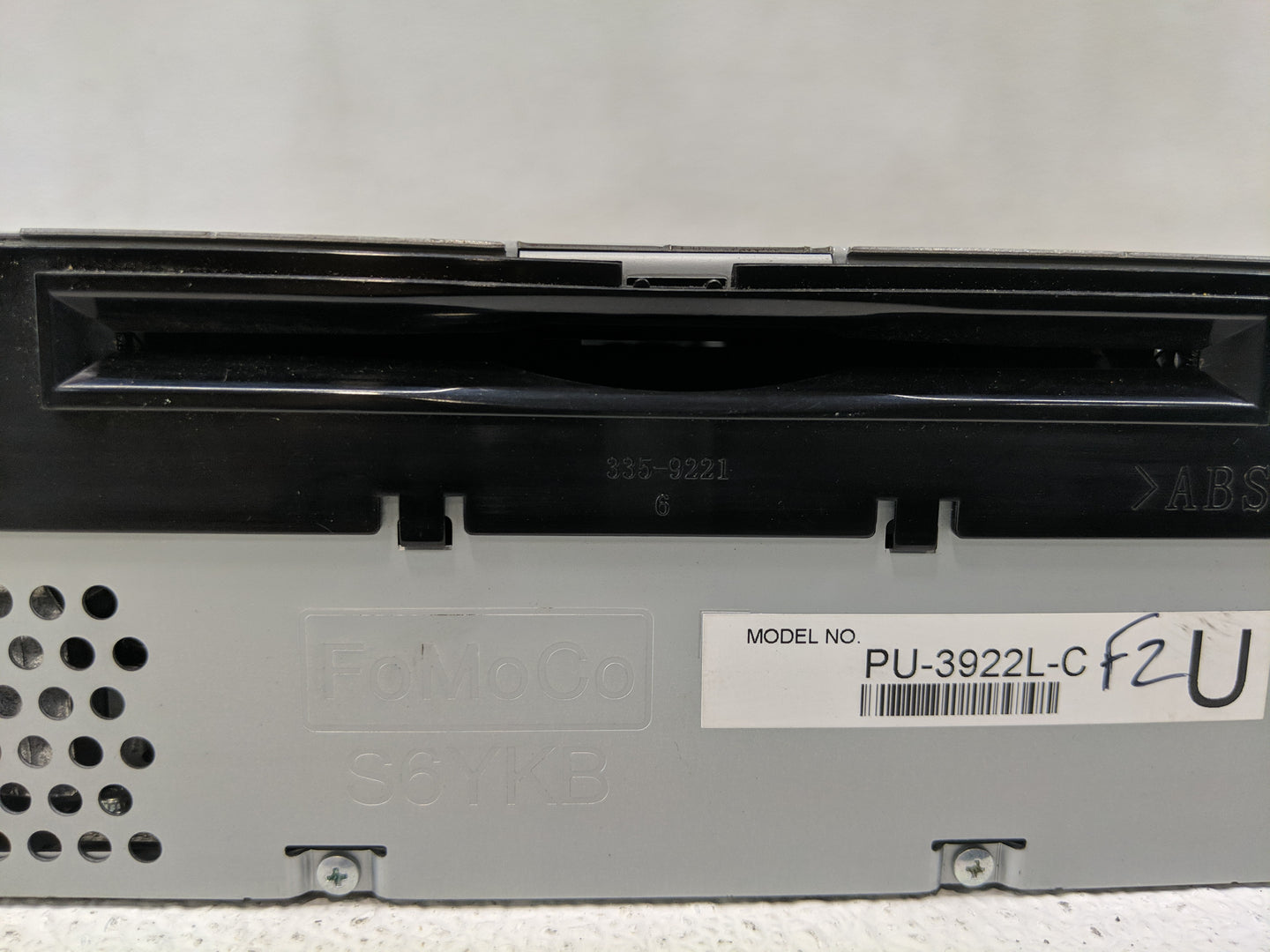2017 Ford Explorer Radio AM FM Cd Player Receiver Replacement P/N:HB5T-19C107-BA Fits OEM Used Auto Parts - Oemusedautoparts
