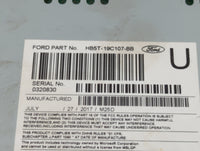 2017 Ford Explorer Radio AM FM Cd Player Receiver Replacement P/N:HB5T-19C107-BB Fits OEM Used Auto Parts - Oemusedautoparts