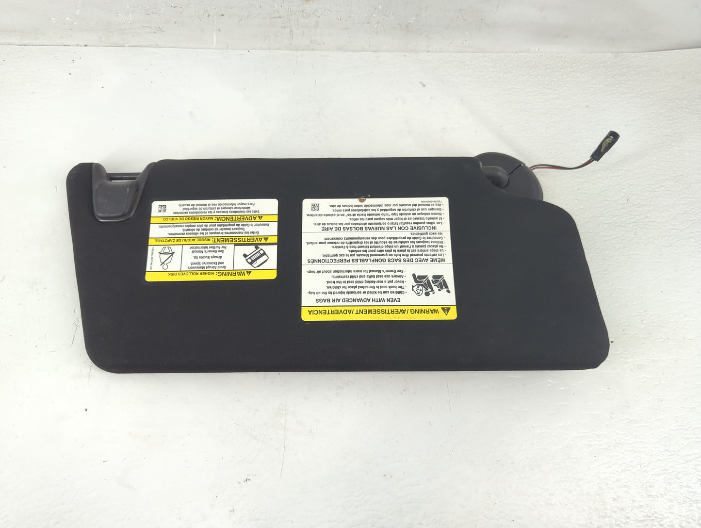 2017 Ford Explorer Sun Visor Shade Replacement Driver Left Mirror Fits OEM Used Auto Parts - Oemusedautoparts1.com