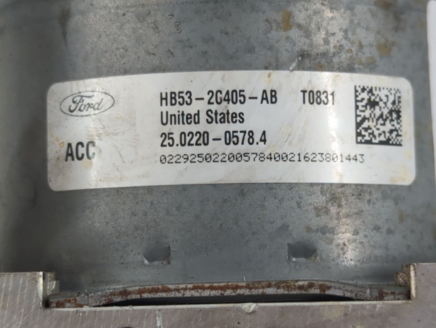 2017 Ford Explorer ABS Pump Control Module Replacement P/N:HB53-2C405-AB Fits OEM Used Auto Parts - Oemusedautoparts1.com