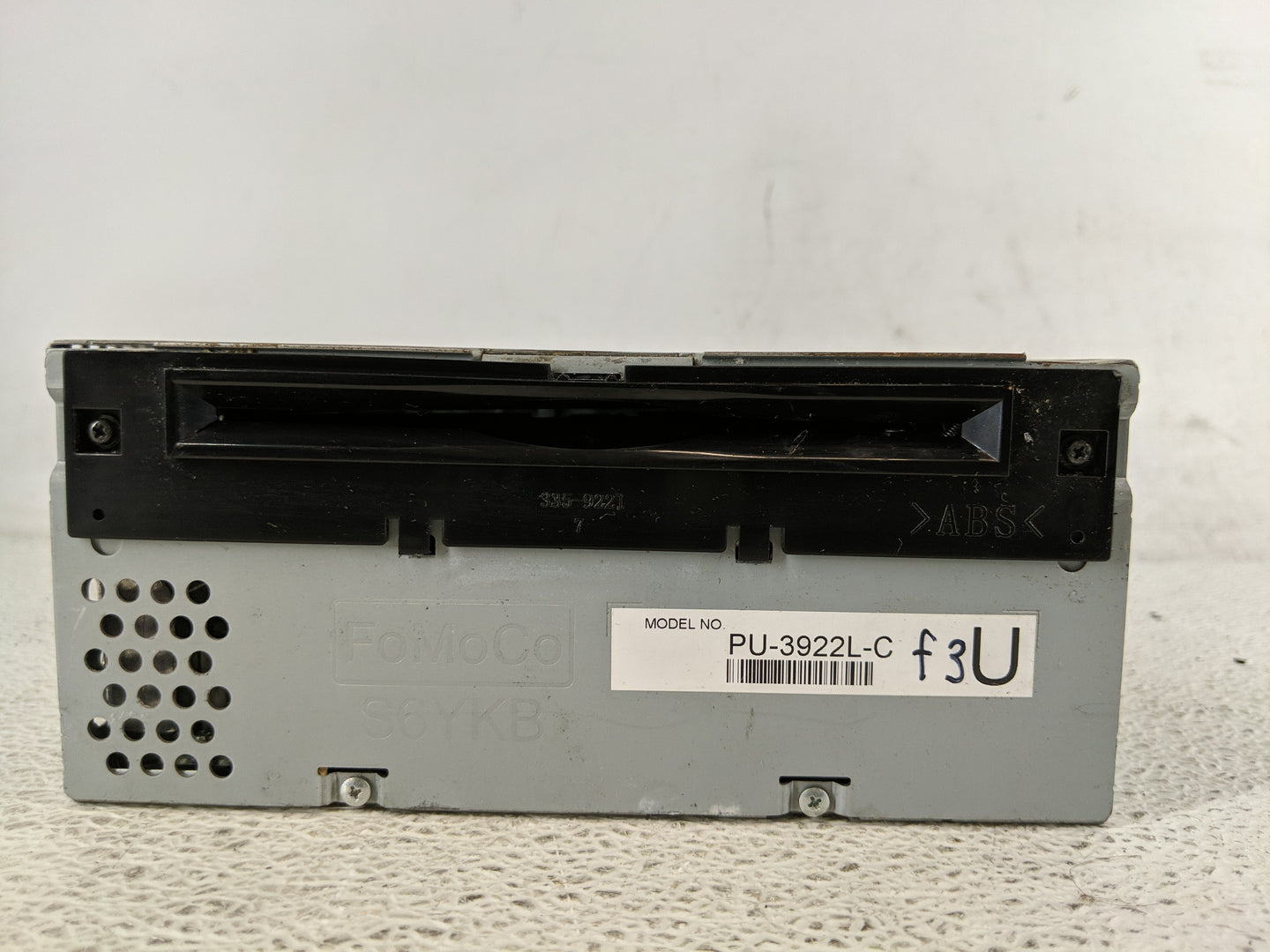 2017 Ford Explorer Radio AM FM Cd Player Receiver Replacement P/N:HB5T-19C107-BA Fits OEM Used Auto Parts - Oemusedautoparts